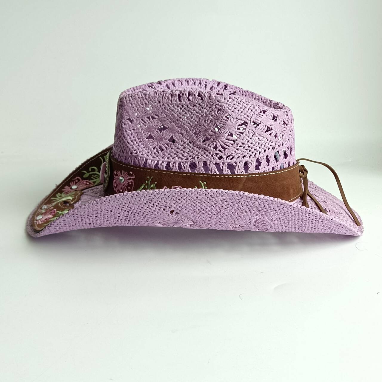 Damen Häkel-Cowboyhut mit Blum – Cowboy Hat Straw Bewertung und Preis