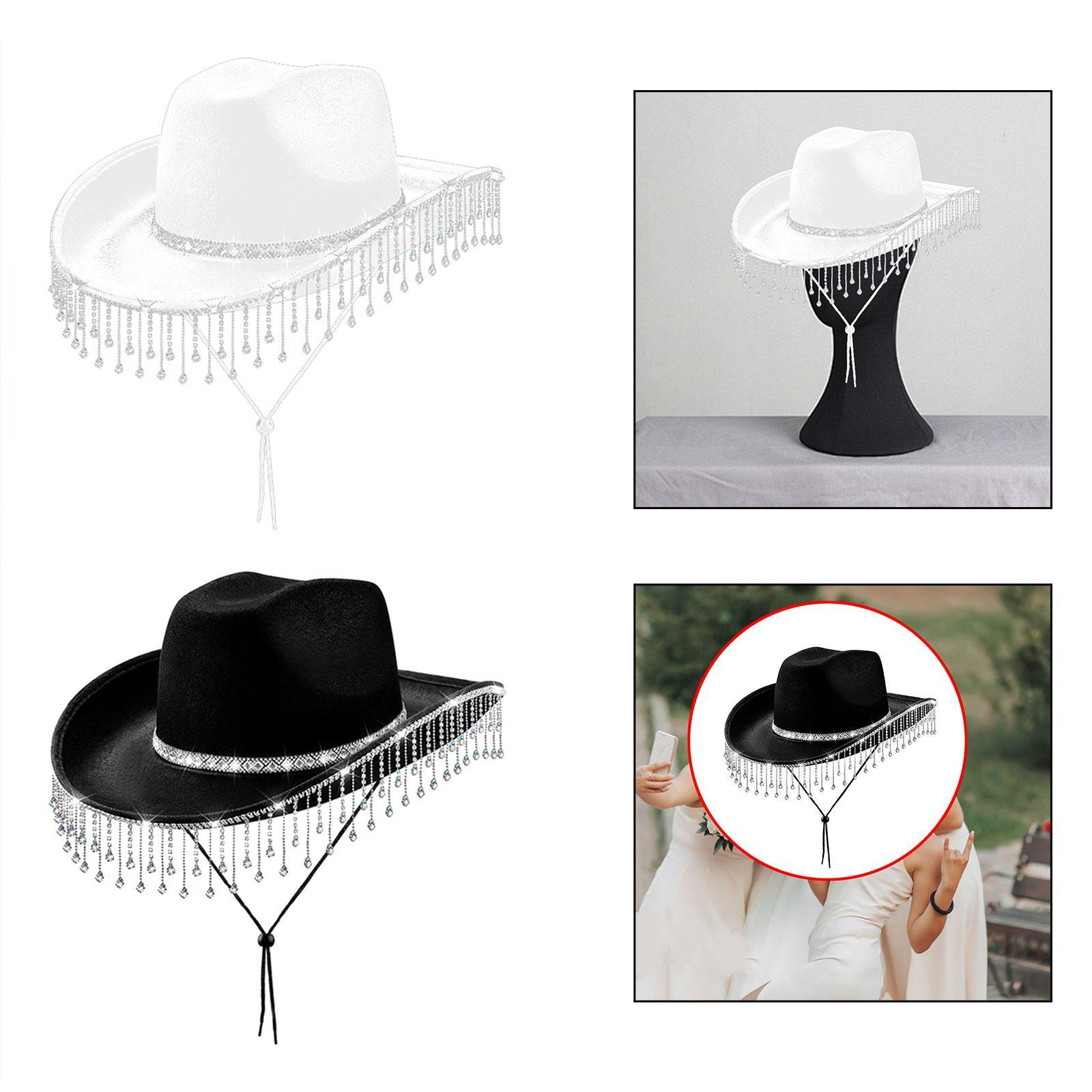 Damen-Cowboyhut mit Strass-Fra – Cowboy Hat Straw Bewertung und Preis
