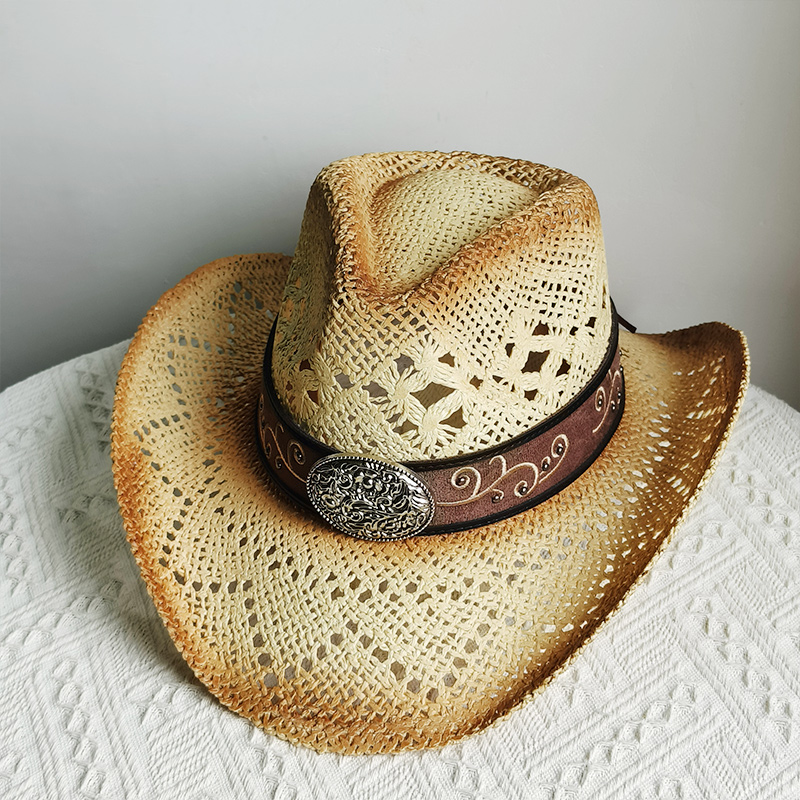 Neue Männer Cowboy Strohhut Fr – Cowboy Hat Straw Bewertung und Preis