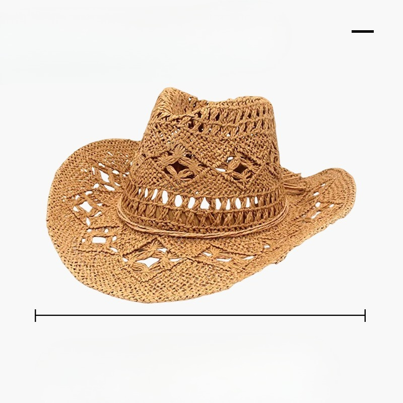 Damen-Cowboy-Strohhut mit Hohl – Cowboy Hat Straw Bewertung und Preis