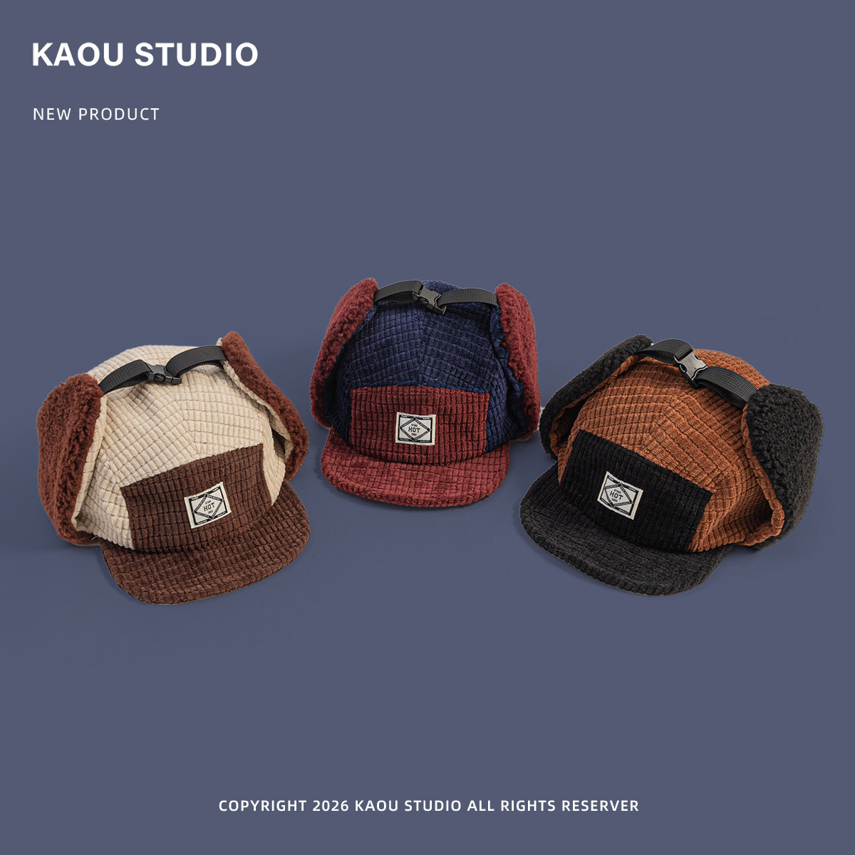 Koreanischer Waffel-Corduroy V – Corduroy Cap 5 Panel Bewertung und Preis